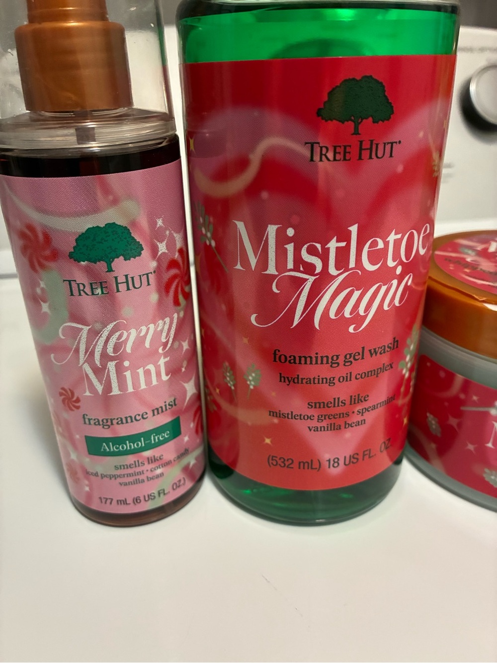Tree Hut Christmas Scents Mistletoe Magic and Merry Mint